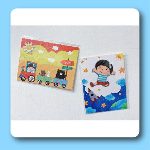 OK繃小孩明信片套組