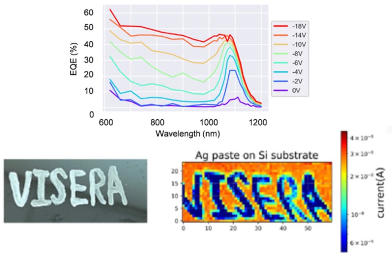 A bias-switchable narrowband/broadband NIR organic photodetector fabricated using a scalable technique